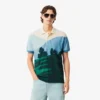 Men’s Classic Fit Printed Petit Piqua Polo