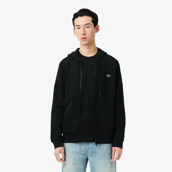 Men’s Classic Fit Zip-Up Fleece Sweatshirt