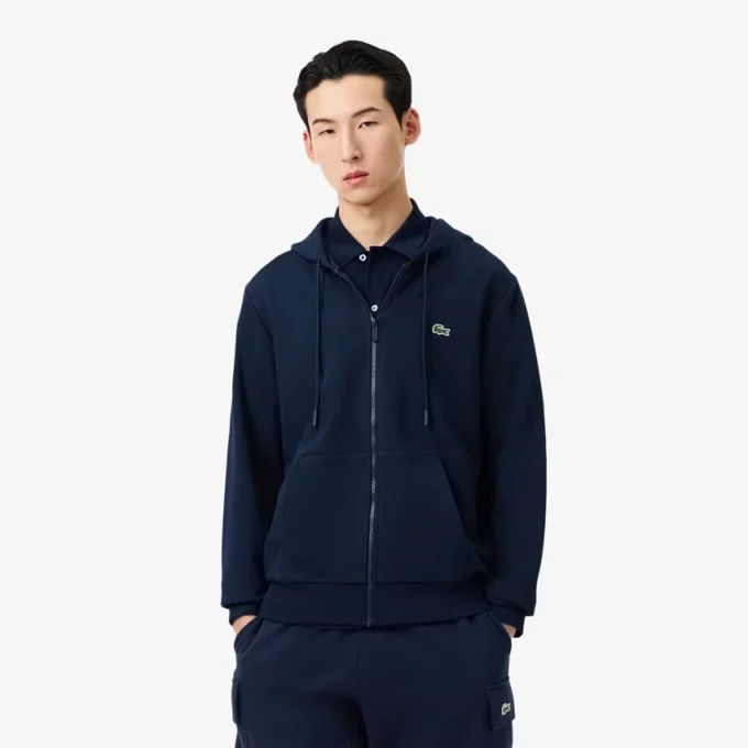 Men’s Classic Fit Zip-Up Fleece Sweatshirt