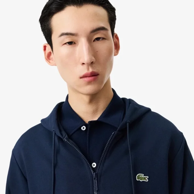 Men’s Classic Fit Zip-Up Fleece Sweatshirt