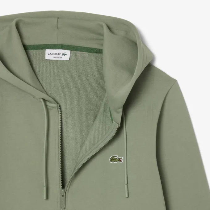 Men’s Classic Fit Zip-Up Fleece Sweatshirt
