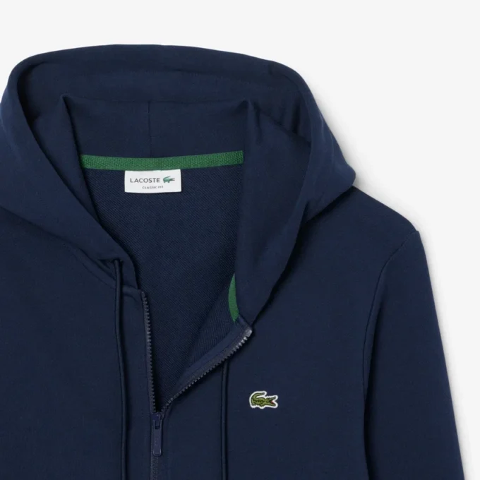 Men’s Classic Fit Zip-Up Fleece Sweatshirt