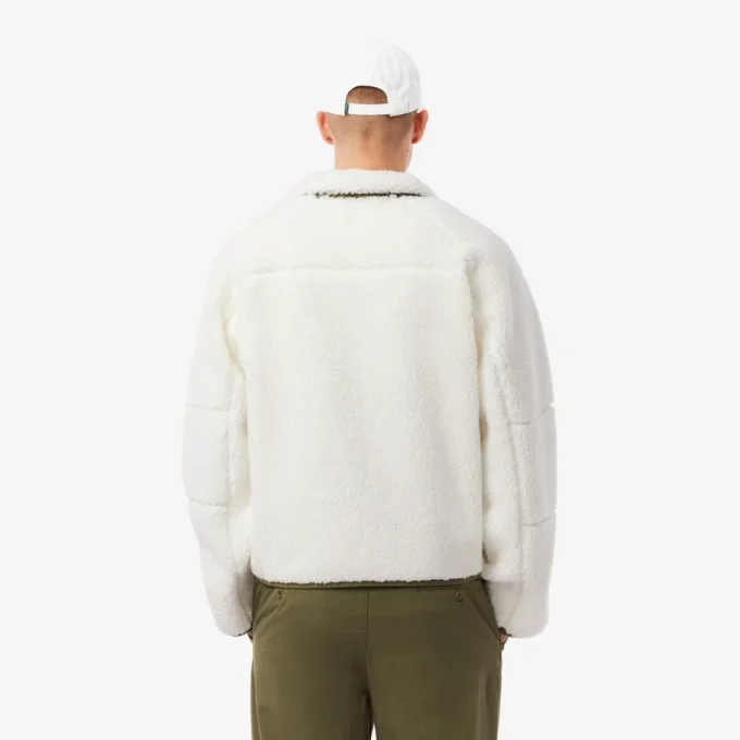 Men’s Colorblock Sherpa Fleece Jacket