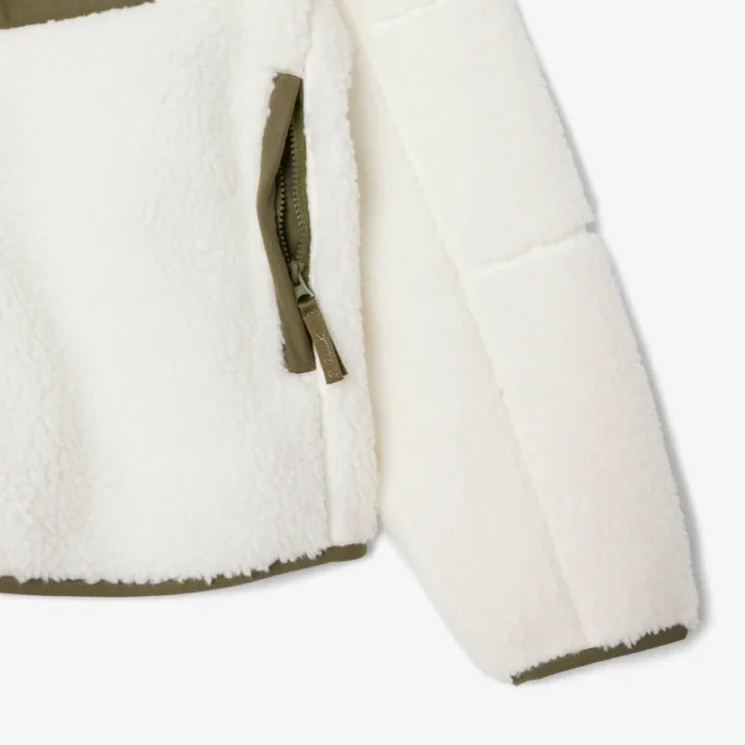 Men’s Colorblock Sherpa Fleece Jacket