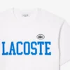 Men’s Contrast Badge Cotton T-Shirt