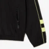 Men’s Contrast Details Water-Resistant Zip-Up Jacket