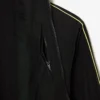 Men’s Contrast Details Water-Resistant Zip-Up Jacket