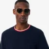 Men’s Contrast Neck Pajama Top