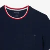 Men’s Contrast Neck Pajama Top