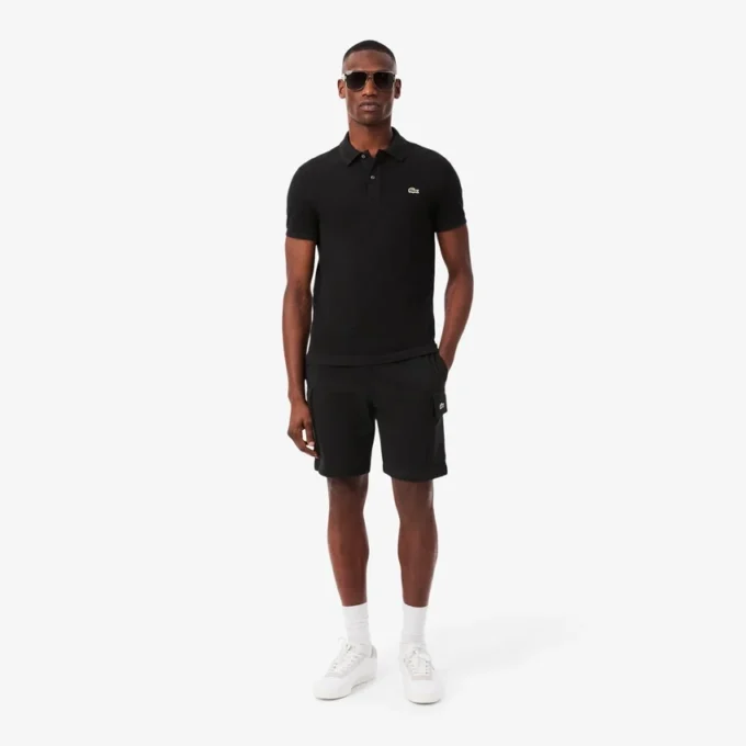 Men’s Cotton Fleece Cargo Shorts