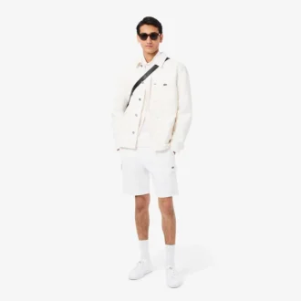 Men’s Cotton Fleece Cargo Shorts