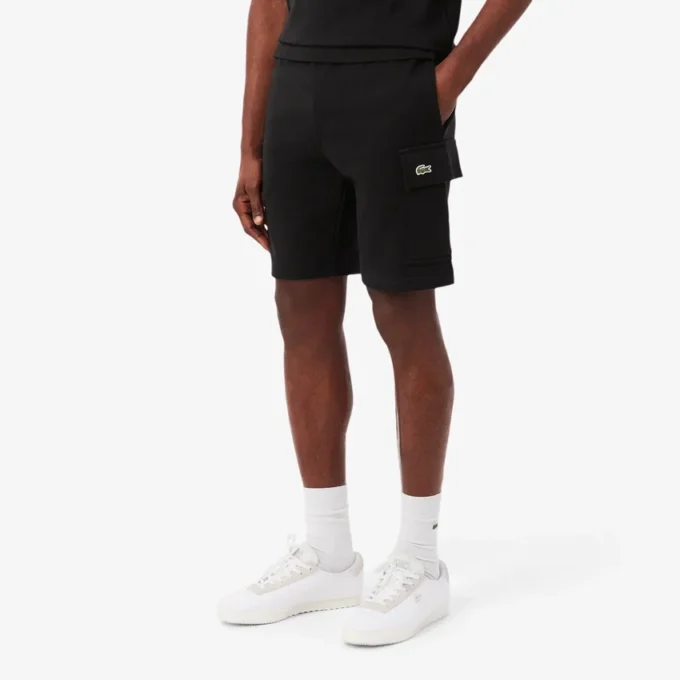 Men’s Cotton Fleece Cargo Shorts