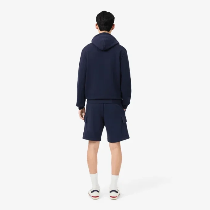 Men’s Cotton Fleece Cargo Shorts