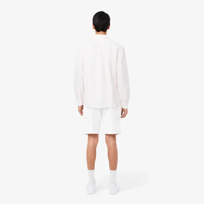 Men’s Cotton Fleece Cargo Shorts