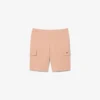 Men’s Cotton Fleece Cargo Shorts