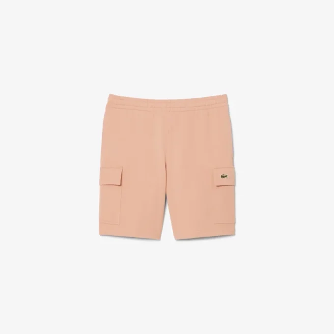 Men’s Cotton Fleece Cargo Shorts