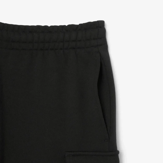 Men’s Cotton Fleece Cargo Shorts