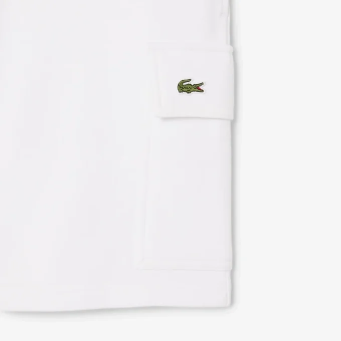 Men’s Cotton Fleece Cargo Shorts