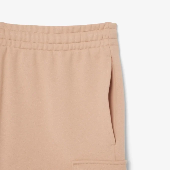 Men’s Cotton Fleece Cargo Shorts