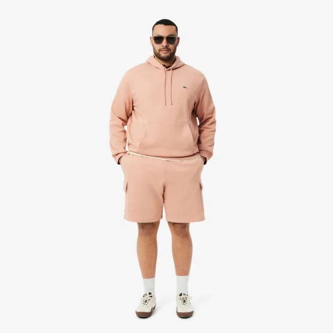 Men’s Cotton Fleece Cargo Shorts