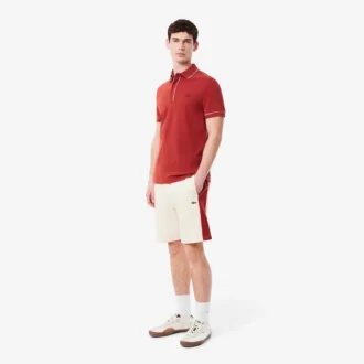 Men’s Cotton Fleece Colorblock Shorts