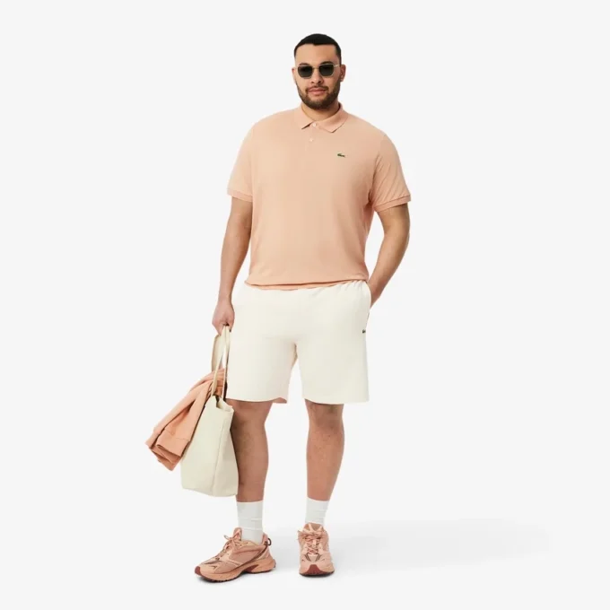 Men’s Cotton Fleece Colorblock Shorts