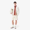 Men’s Cotton Fleece Colorblock Shorts
