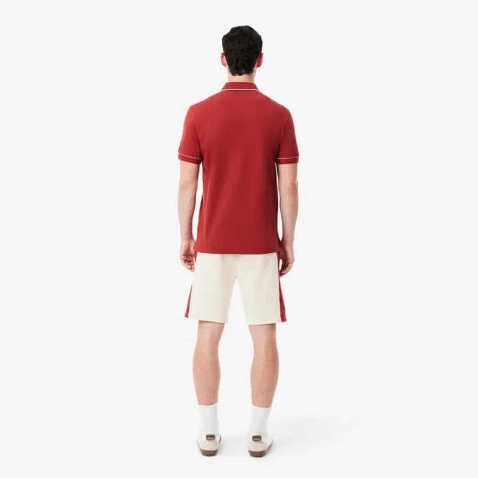 Men’s Cotton Fleece Colorblock Shorts