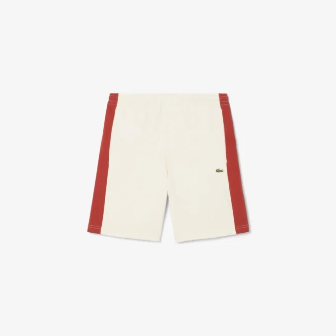 Men’s Cotton Fleece Colorblock Shorts