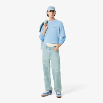 Men’s Cotton Landscape Crocodile Sweater