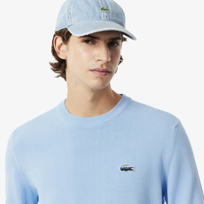 Men’s Cotton Landscape Crocodile Sweater