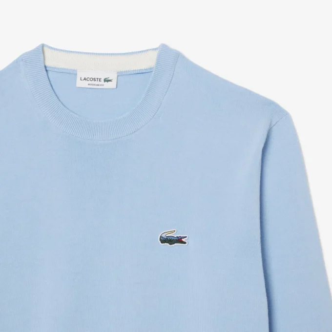 Men’s Cotton Landscape Crocodile Sweater