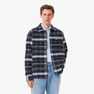 Men’s Cotton Plaid Overshirt