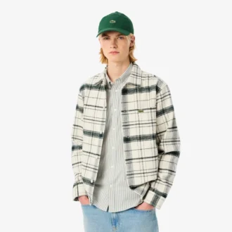 Men’s Cotton Plaid Overshirt