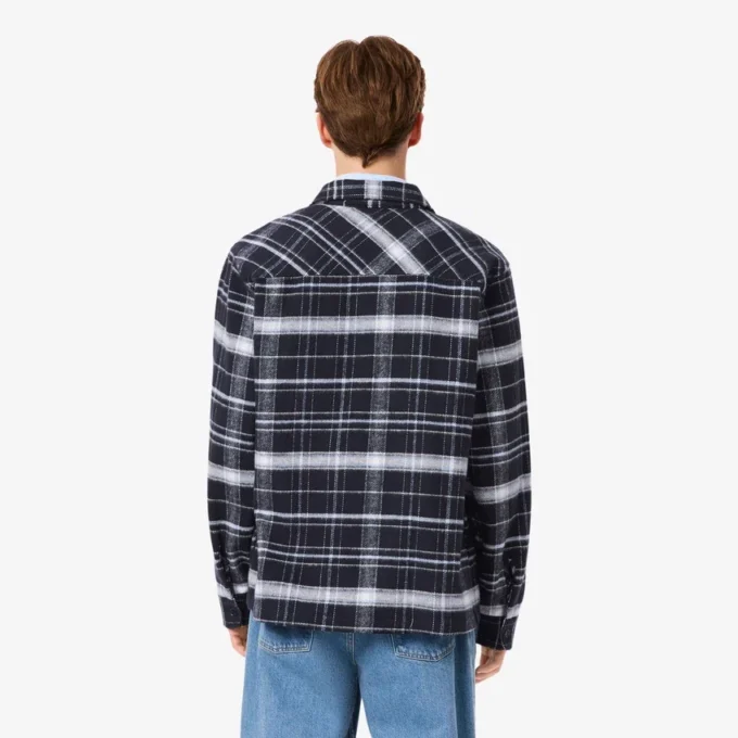 Men’s Cotton Plaid Overshirt