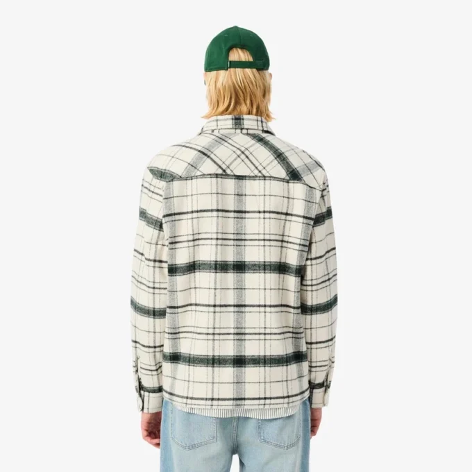 Men’s Cotton Plaid Overshirt