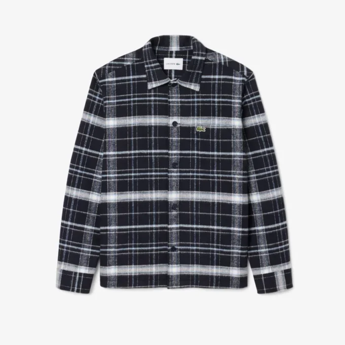 Men’s Cotton Plaid Overshirt