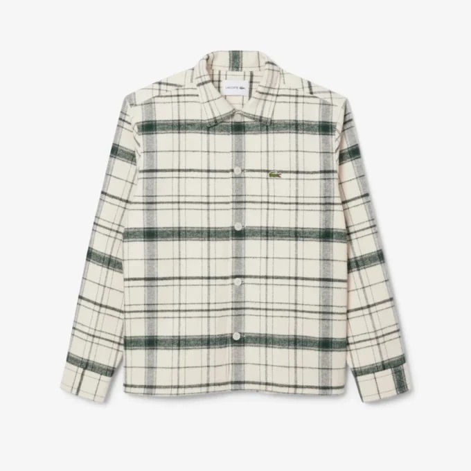 Men’s Cotton Plaid Overshirt