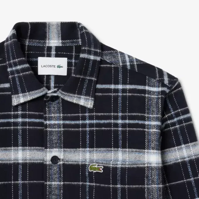 Men’s Cotton Plaid Overshirt