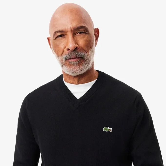 Men’s Cotton V-Neck Sweater
