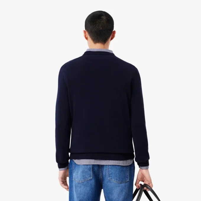 Men’s Cotton V-Neck Sweater
