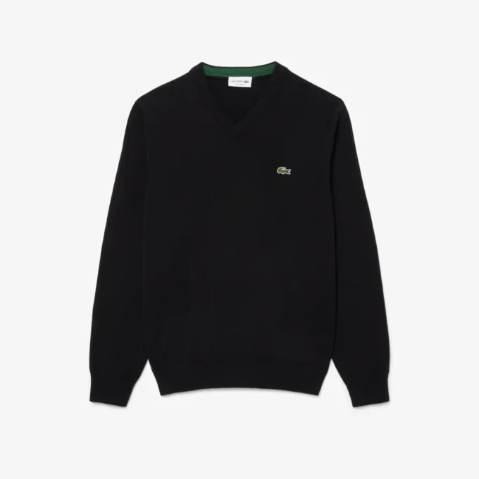 Men’s Cotton V-Neck Sweater