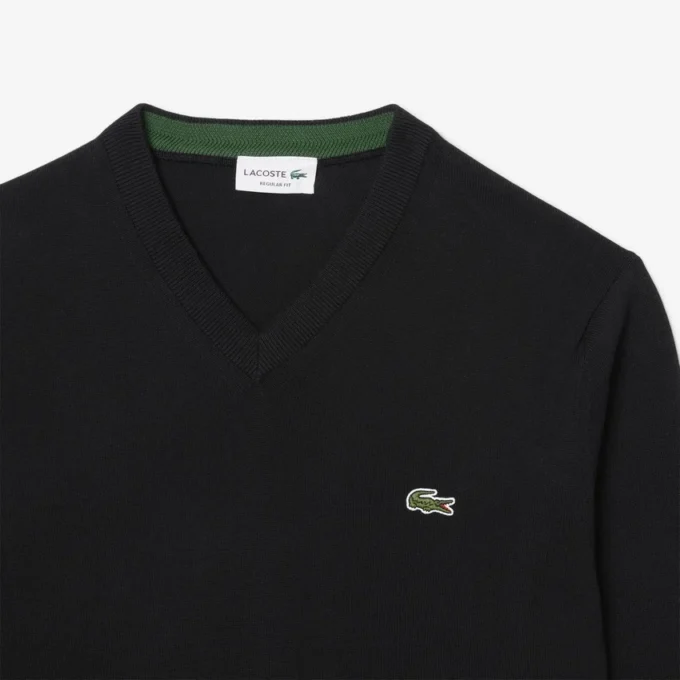 Men’s Cotton V-Neck Sweater