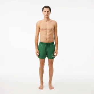 Men’s Croc Print Swim Trunks