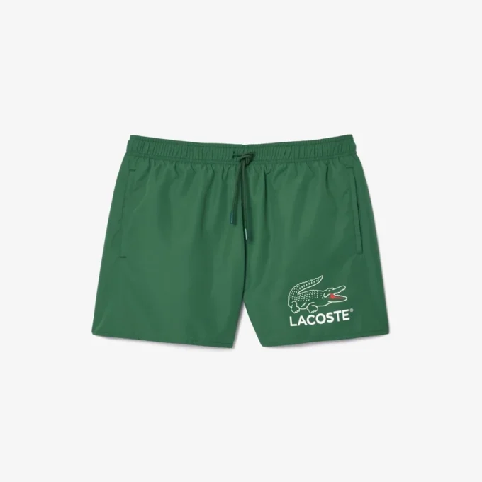 Men’s Croc Print Swim Trunks