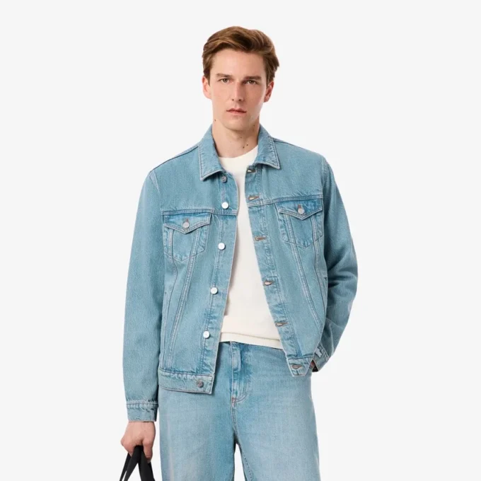 Men’s Crocodile Denim Jacket
