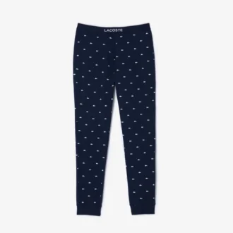 Men’s Crocodile Motif Pajama Pants