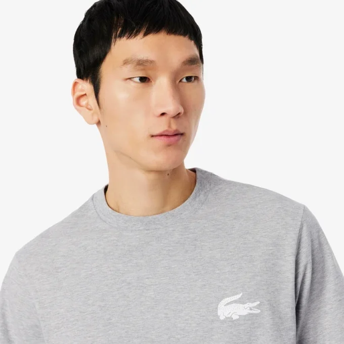 Men’s Crocodile Print Cotton Undershirt