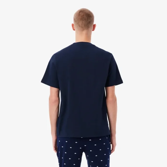 Men’s Crocodile Print Cotton Undershirt