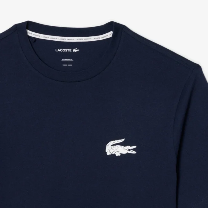 Men’s Crocodile Print Cotton Undershirt